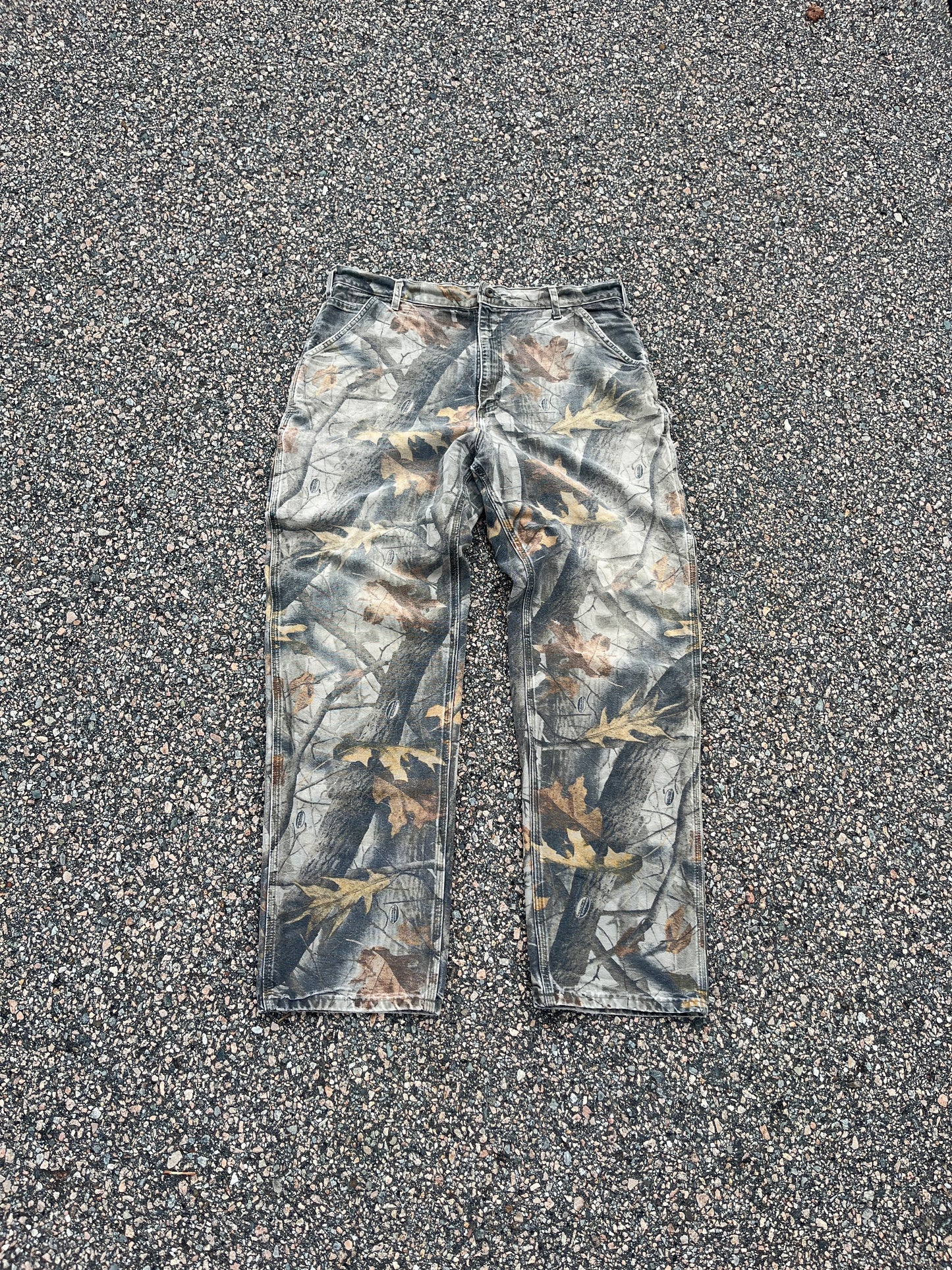 褪色 Realtree Carhartt 木匠裤 - 36 x 33