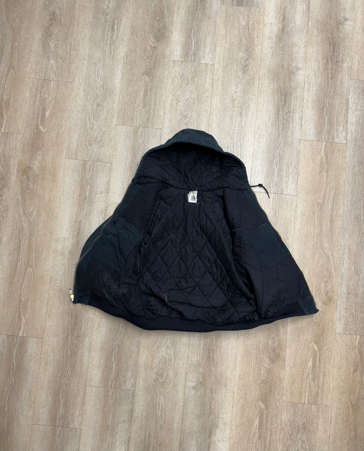 Faded Black Carhartt Active Jacket - XL
