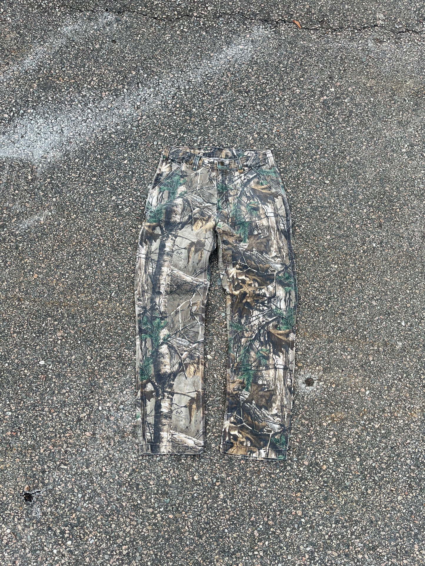 褪色 Realtree Carhartt 木匠裤 - 32 x 32