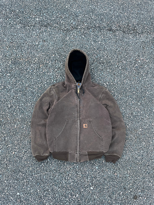 Faded Chestnut Brown Carhartt Active Jacket - Small