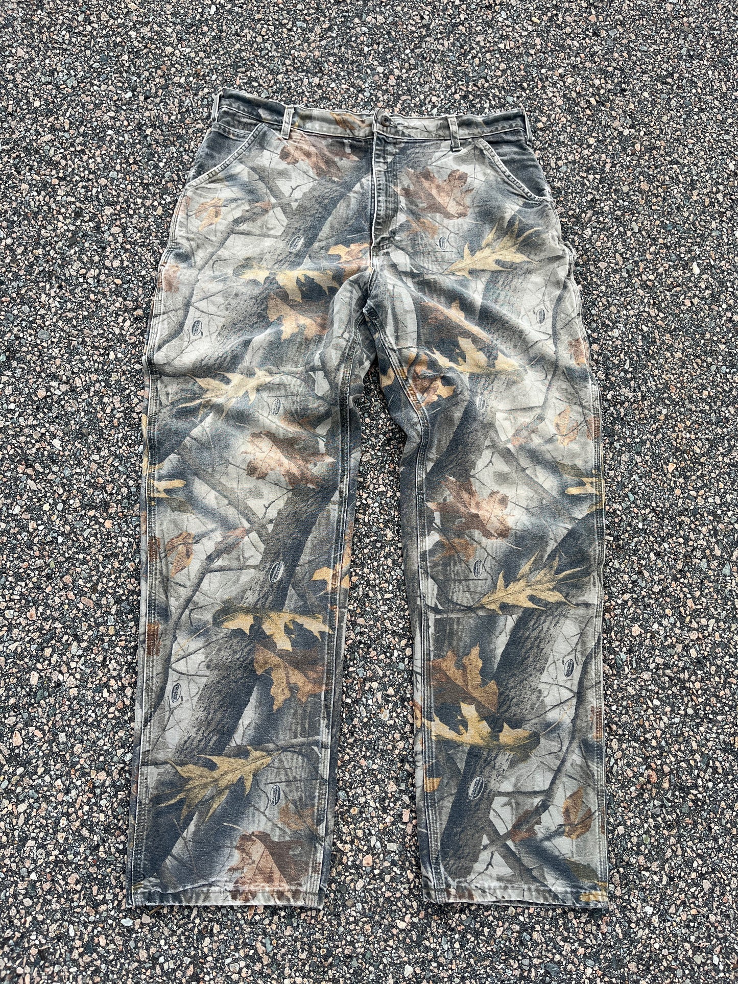 褪色 Realtree Carhartt 木匠裤 - 36 x 33