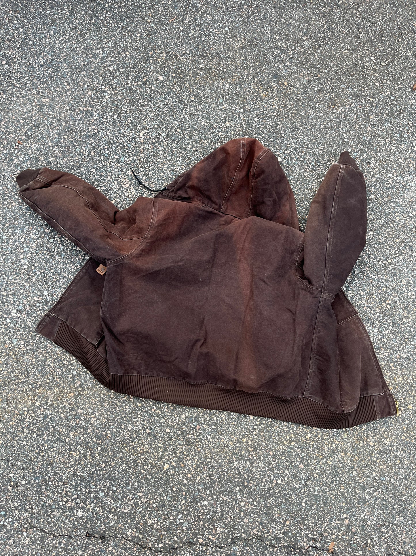 Faded Brown Carhartt Active Jacket - XL