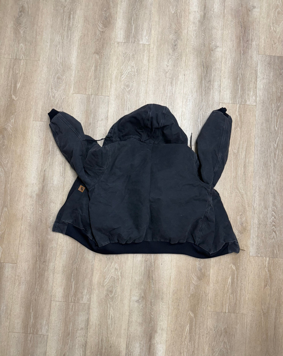 Faded Black Carhartt Active Jacket - XL