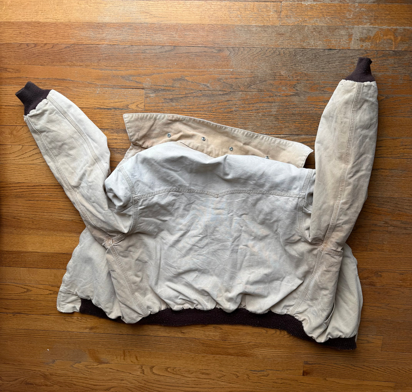 Faded Tan Carhartt Santa Fe Jacket - XL