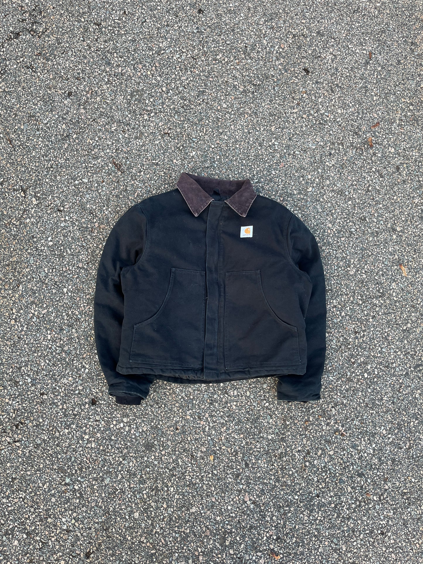 Faded Black Carhartt Arctic Jacket - Boxy Medium