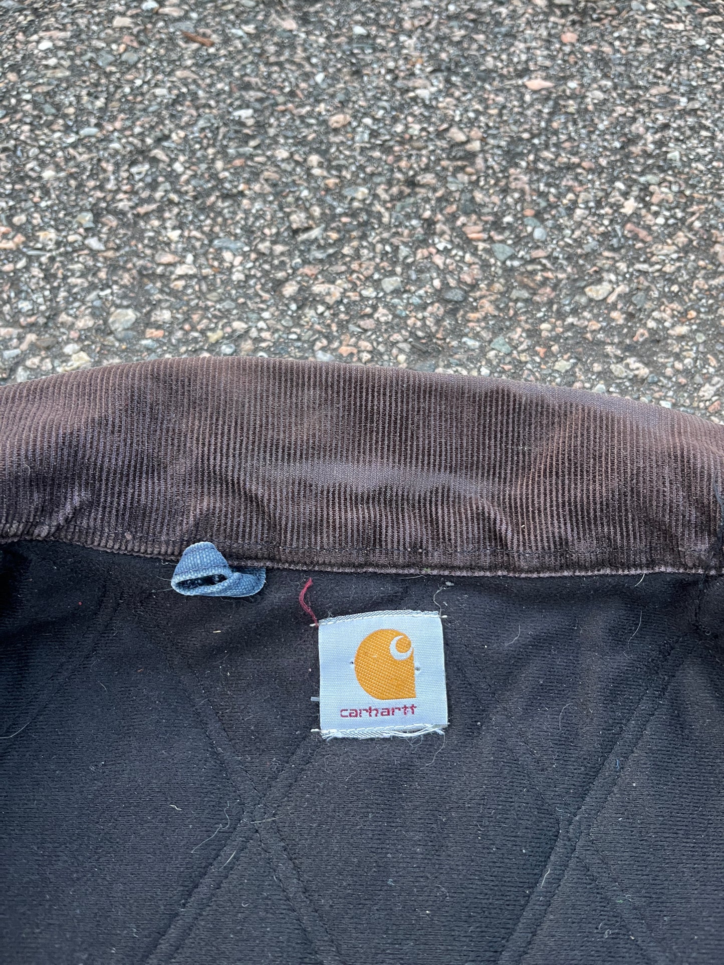 褪色蓝色 Carhartt Santa Fe 夹克 - 宽大号