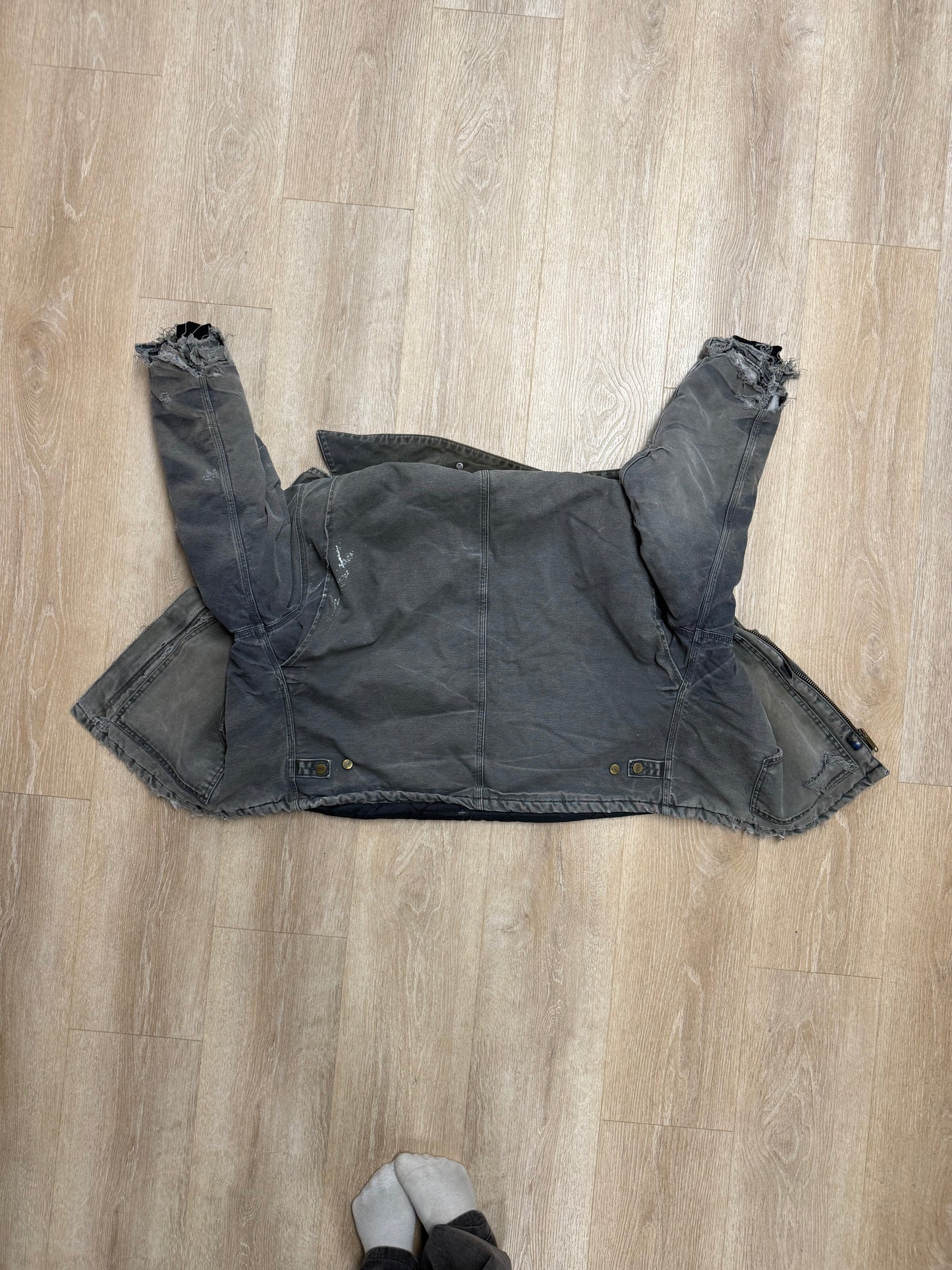 Faded Petrol Blue Carhartt Arctic Jacket - 2XL