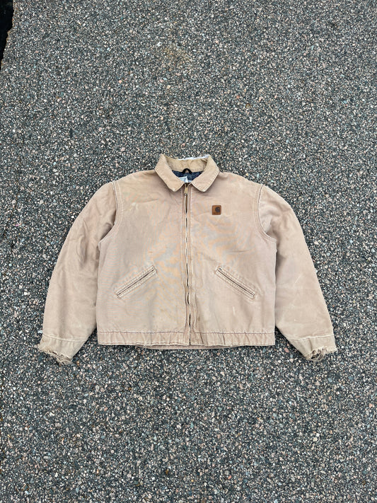 Faded Beige Carhartt Detroit Jacket - Boxy Large