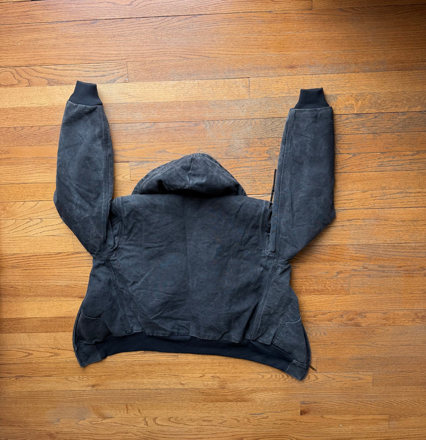 Faded Black Carhartt Active Jacket - Small