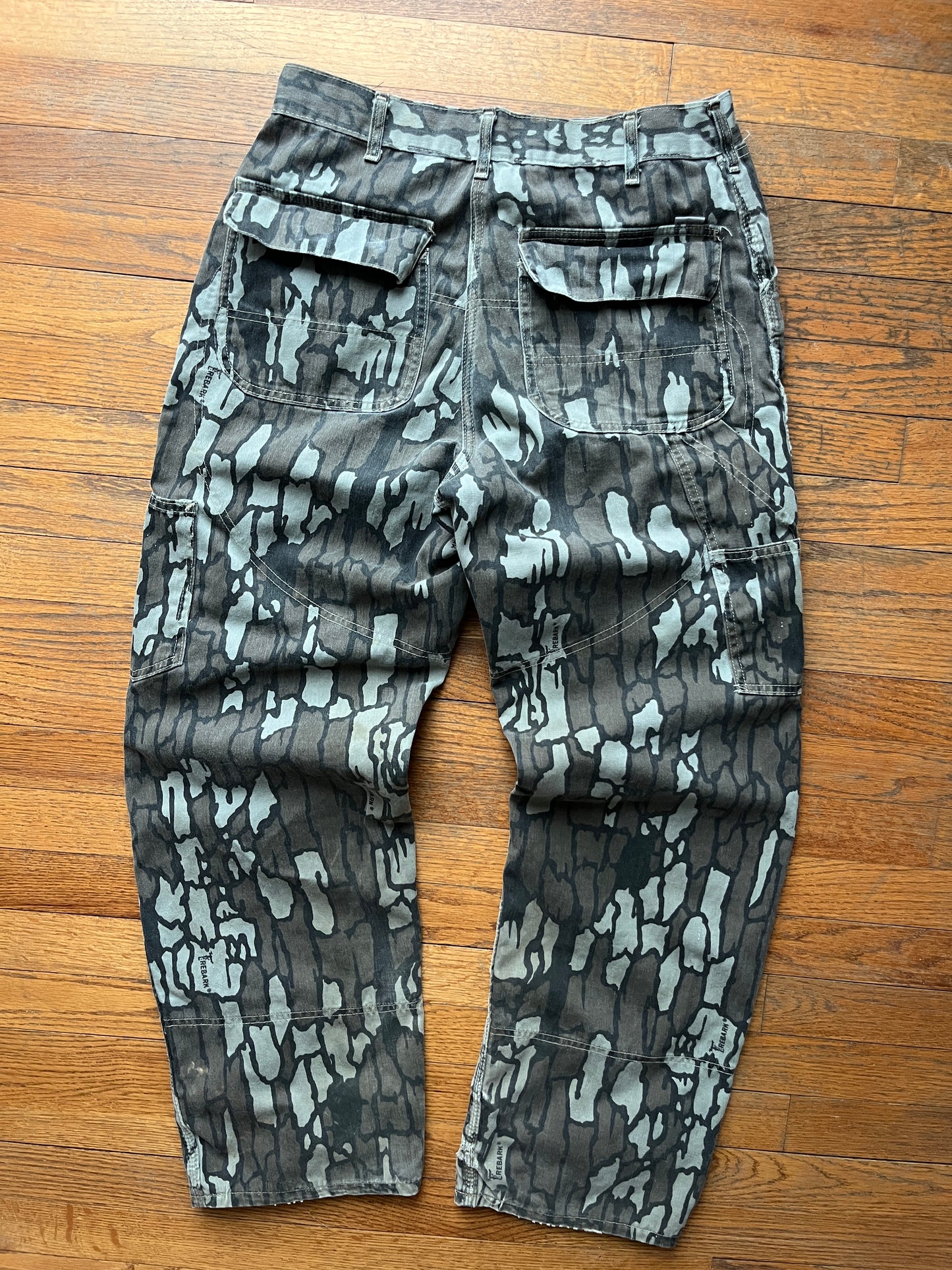 80's Faded Treebark Camo Carhartt Cargo Pants - 30 x 30