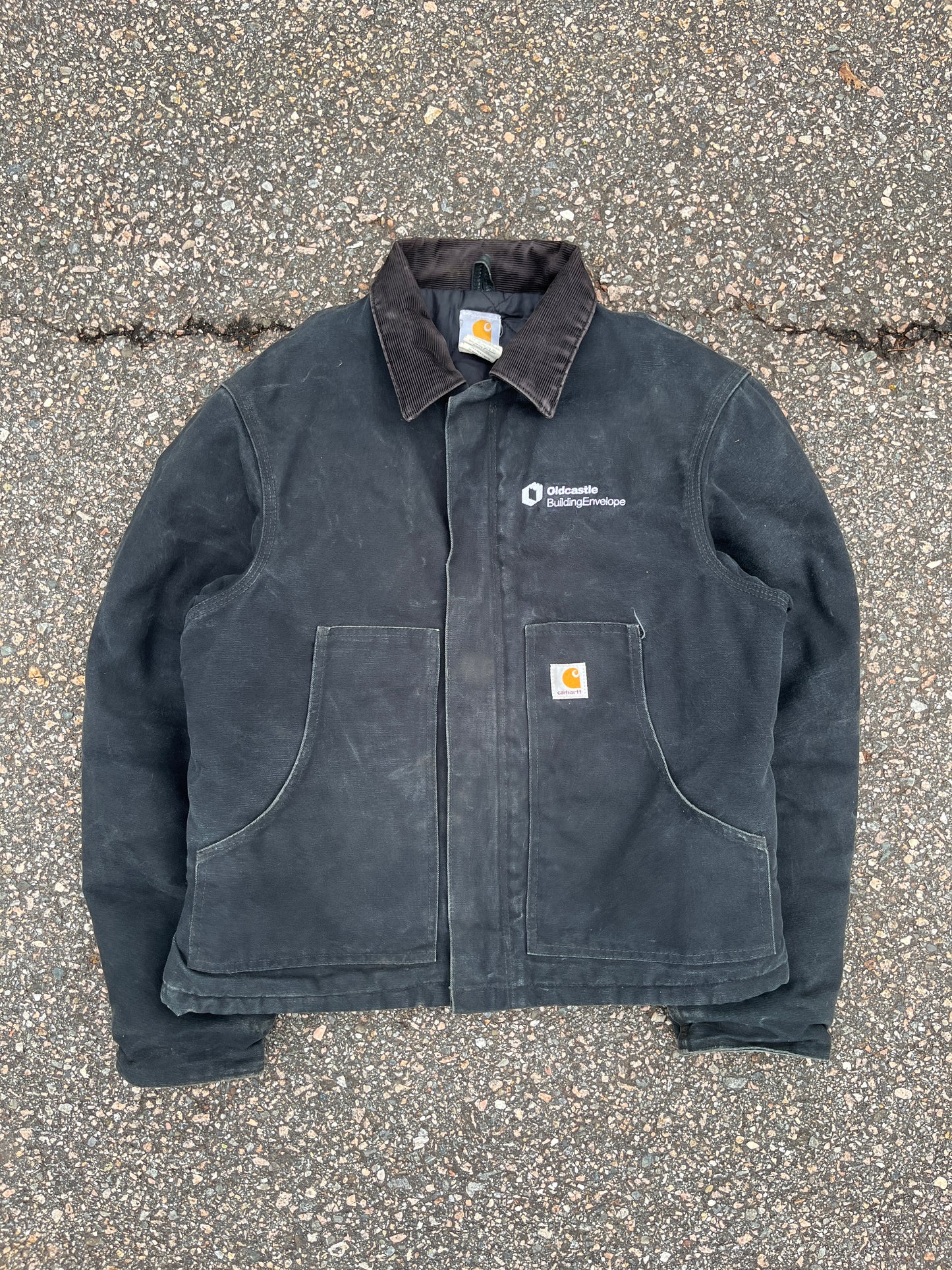 褪色黑色 Carhartt 北极夹克 - 中号