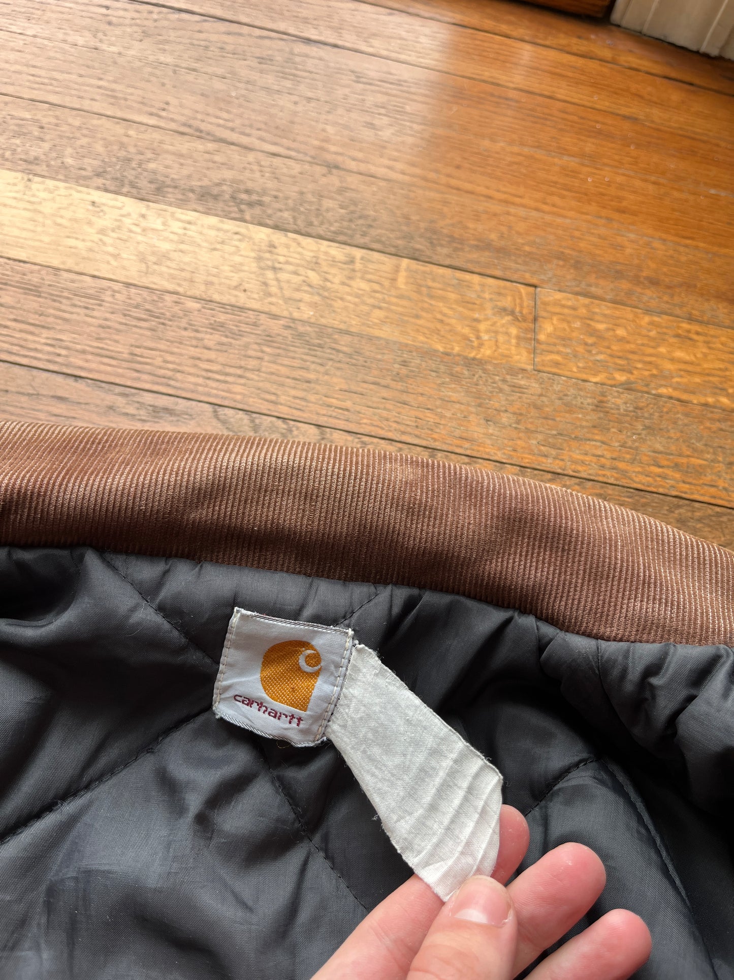 Faded Brown Carhartt Arctic Jacket - Large Tall