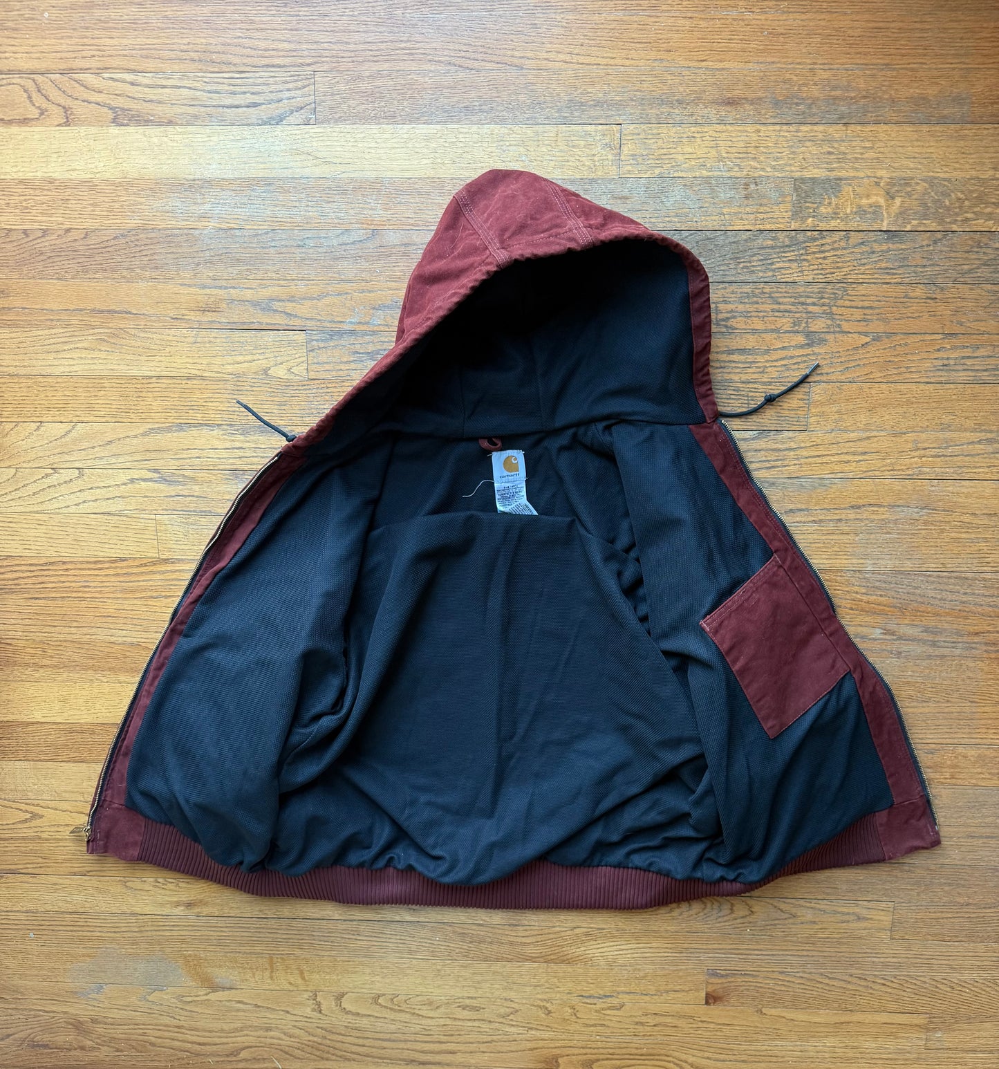 Faded Clay Red Carhartt Active Jacket - XL