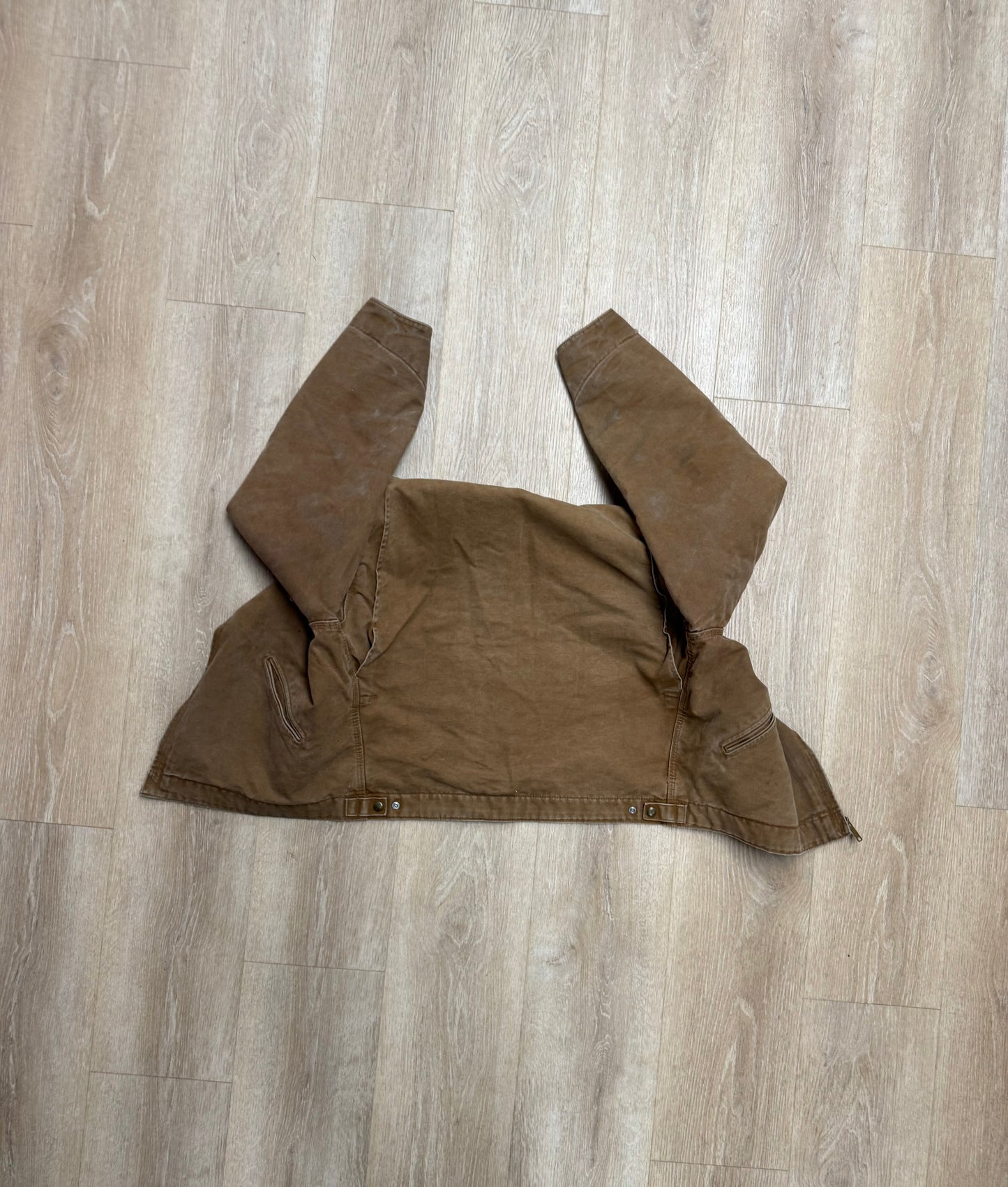 Faded Brown Carhartt Detroit Jacket - Large