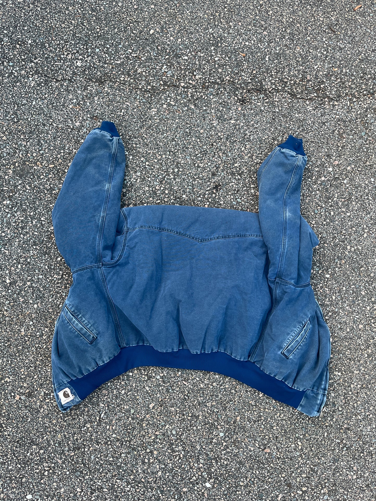 Faded Blu Carhartt Santa Fe Jacket - Boxy Large