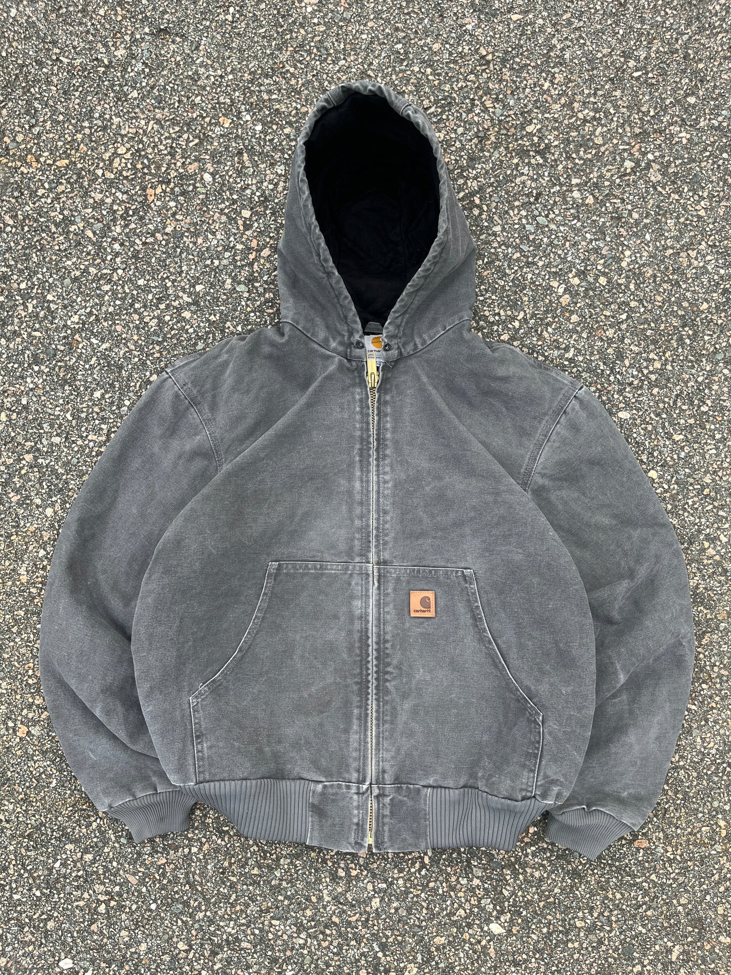 褪色砾石灰色 Carhartt Active 夹克 - 大号