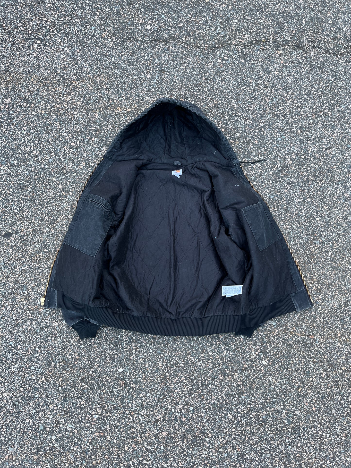 Faded Black Carhartt Active Jacket - XL