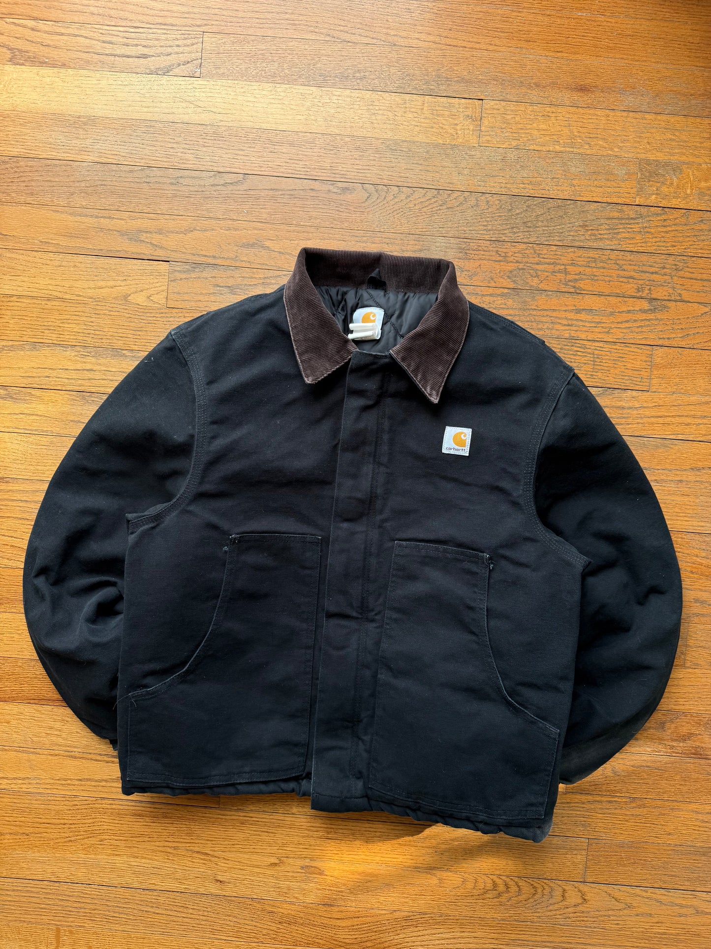 Faded Black Carhartt Arctic Jacket - Medium