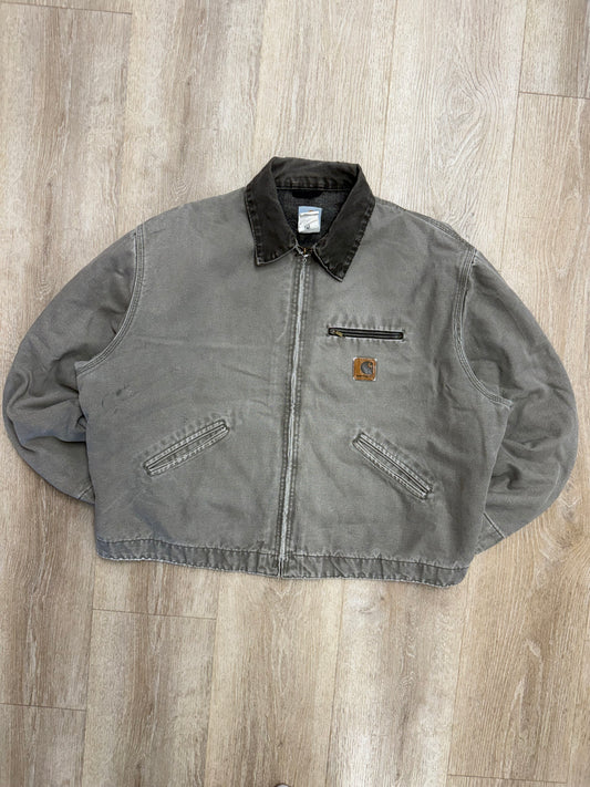 Faded Desert Sand Carhartt Detroit Jacket - 2XL