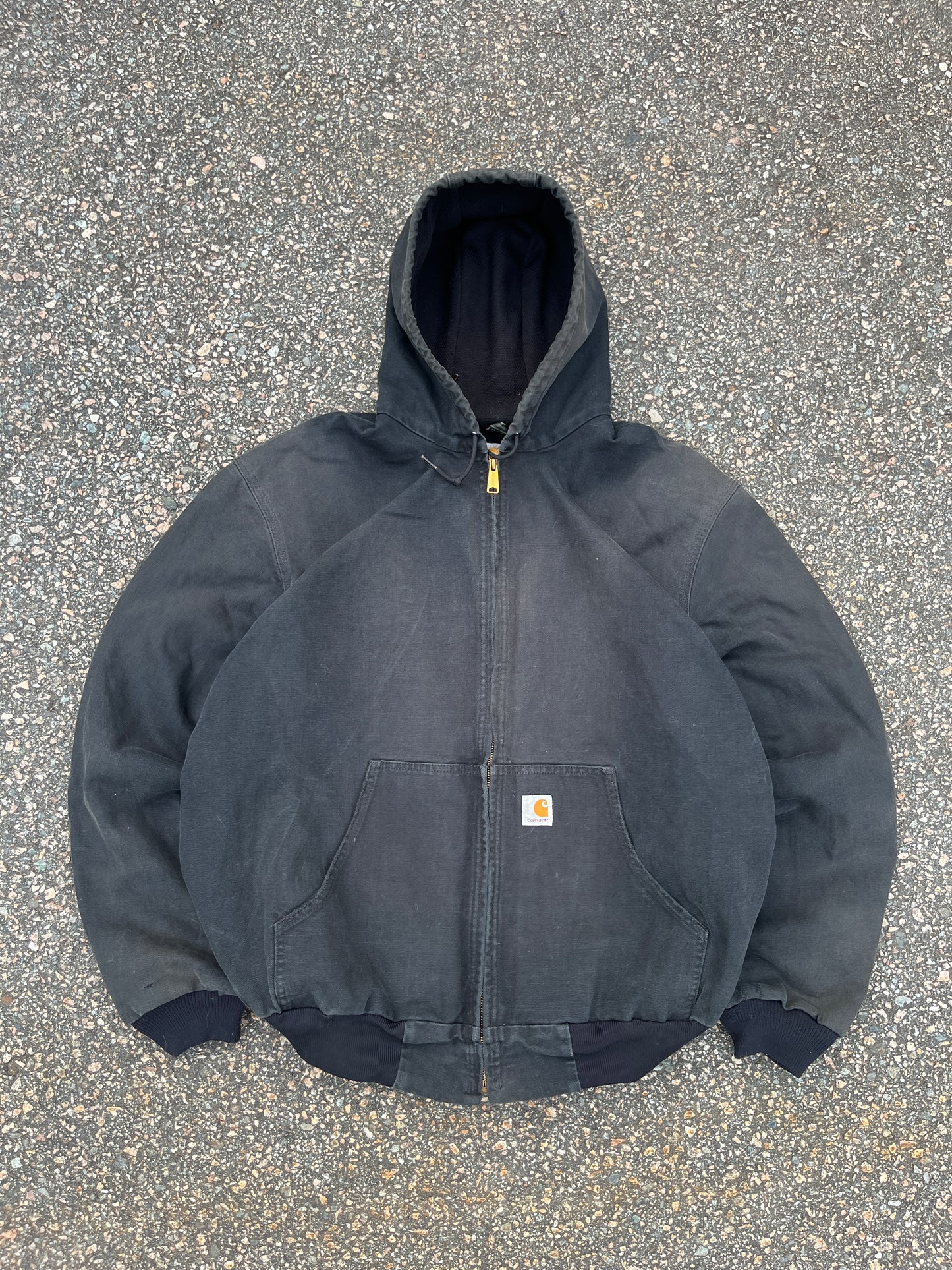 Faded Black Carhartt Active Jacket - XL