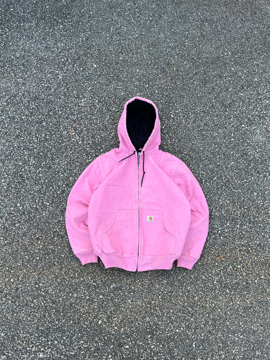 Faded Pastel Pink Carhartt Active Jacket - Medium