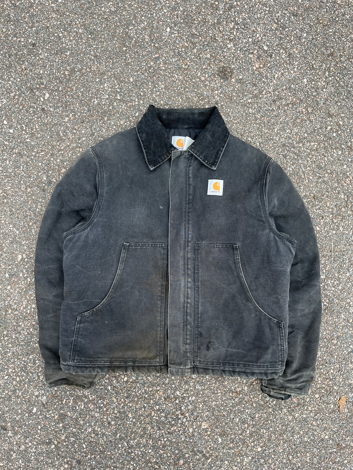 褪色黑色 Carhartt 北极夹克 - 中号