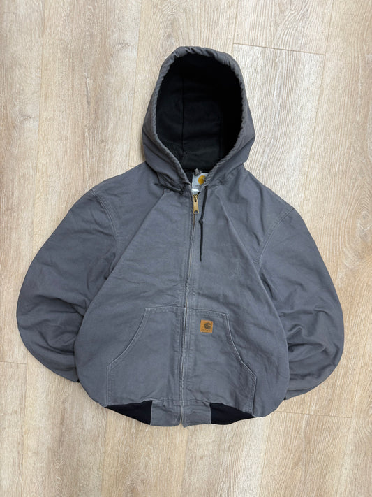 Faded Gravel Grey Carhartt Active Jacket - Medium