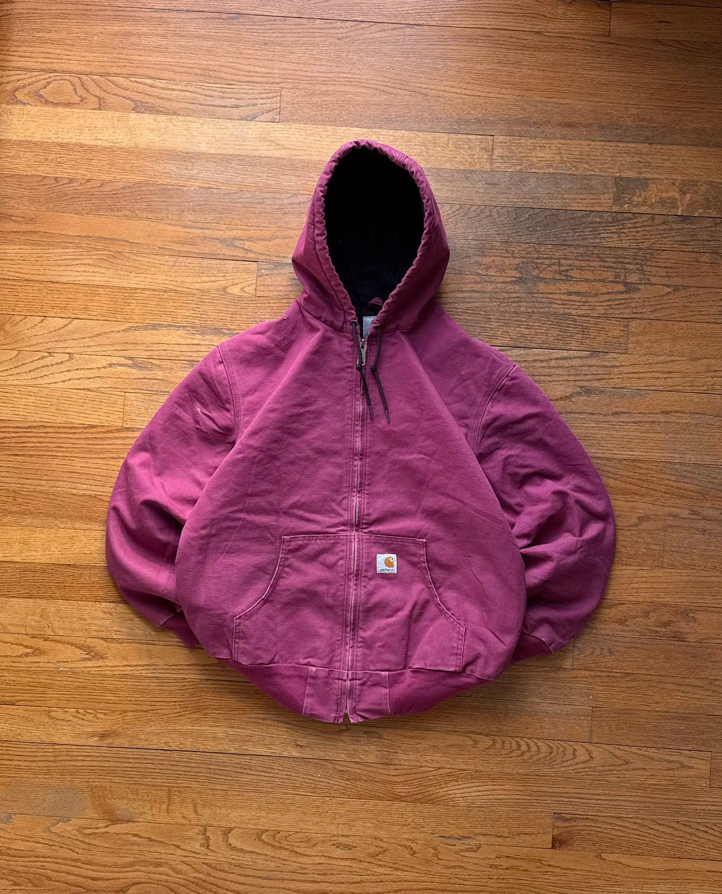 Faded Pink Carhartt Active Jacket - Medium