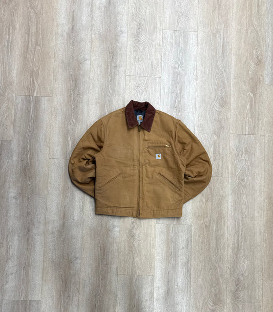 Faded Brown Carhartt Detroit Jacket - Medium