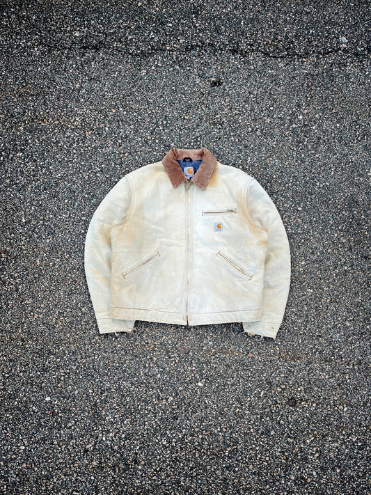 Faded Brown Carhartt Detroit Jacket - Boxy M-L