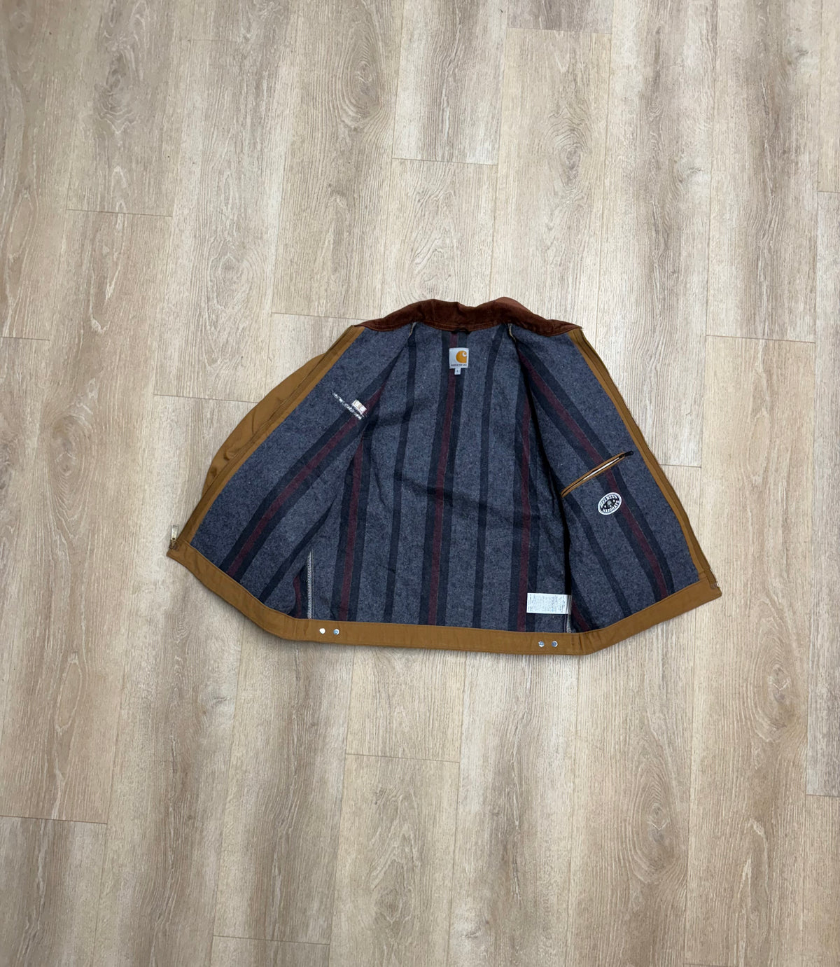 Faded Brown Carhartt Detroit Jacket - Large