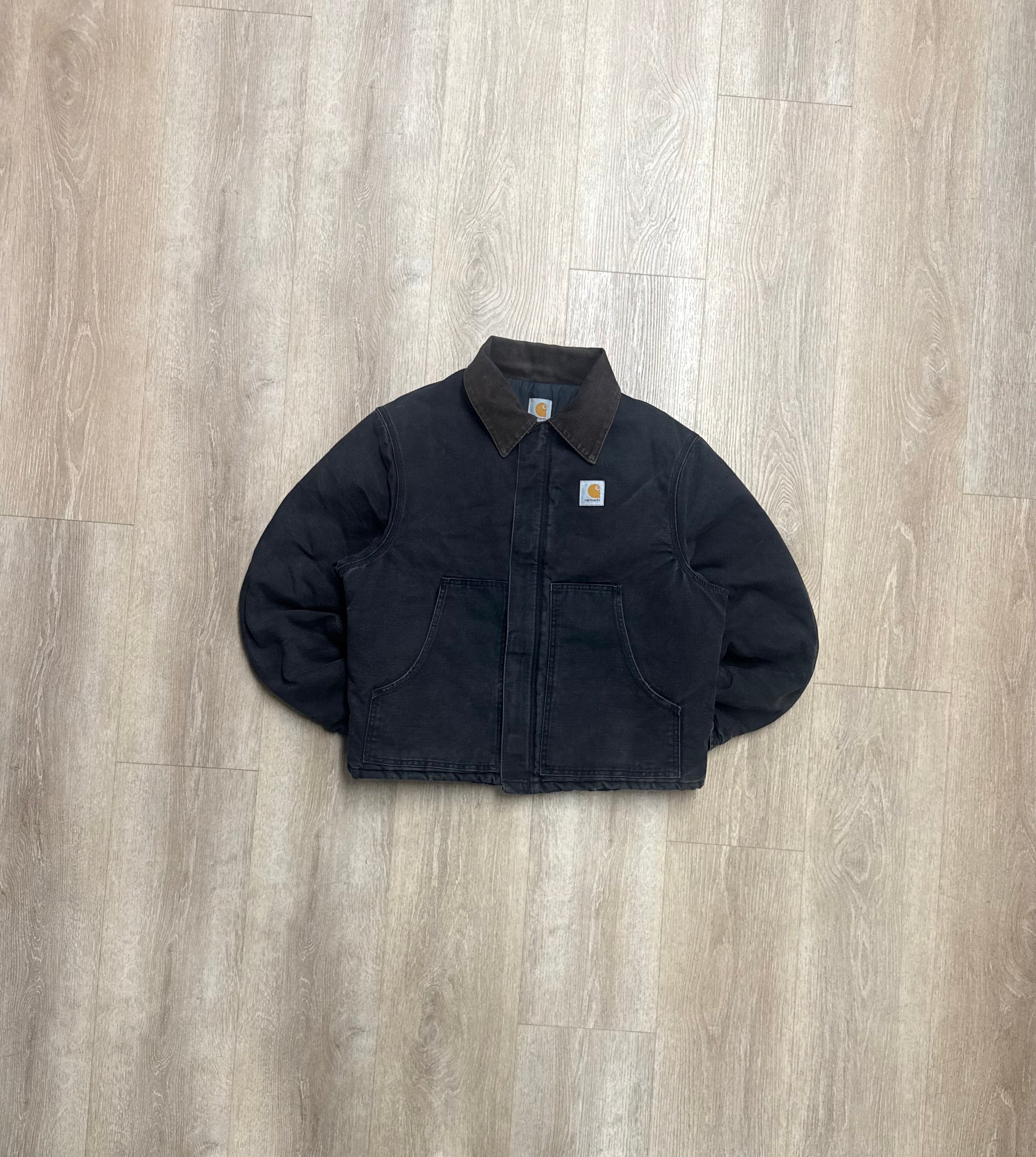 Faded Black Carhartt Arctic Jacket - Large – VTG By Mike