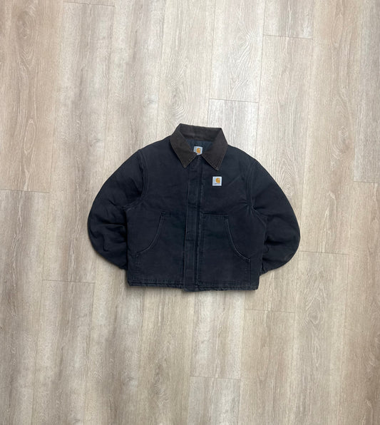 Faded Black Carhartt Arctic Jacket - Large
