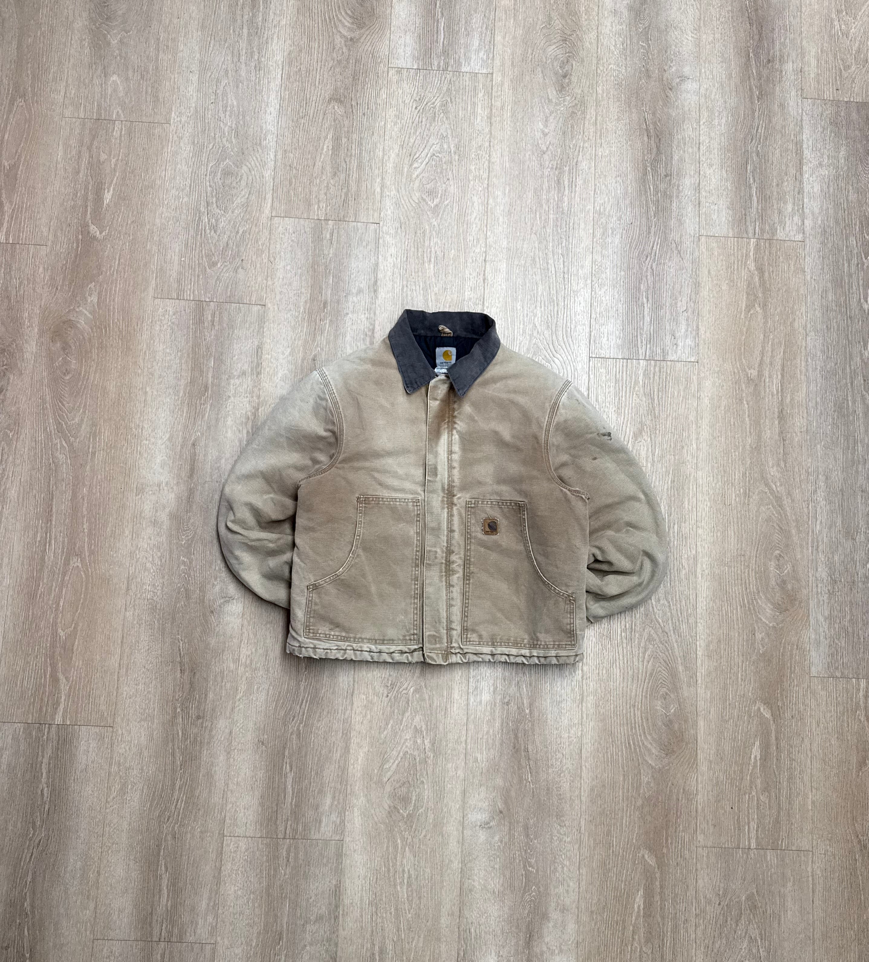 Faded Brown Carhartt Arctic Jacket - Boxy Medium – VTG By Mike