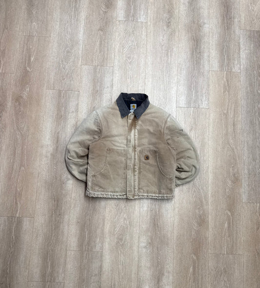 Faded Brown Carhartt Arctic Jacket - Boxy Medium