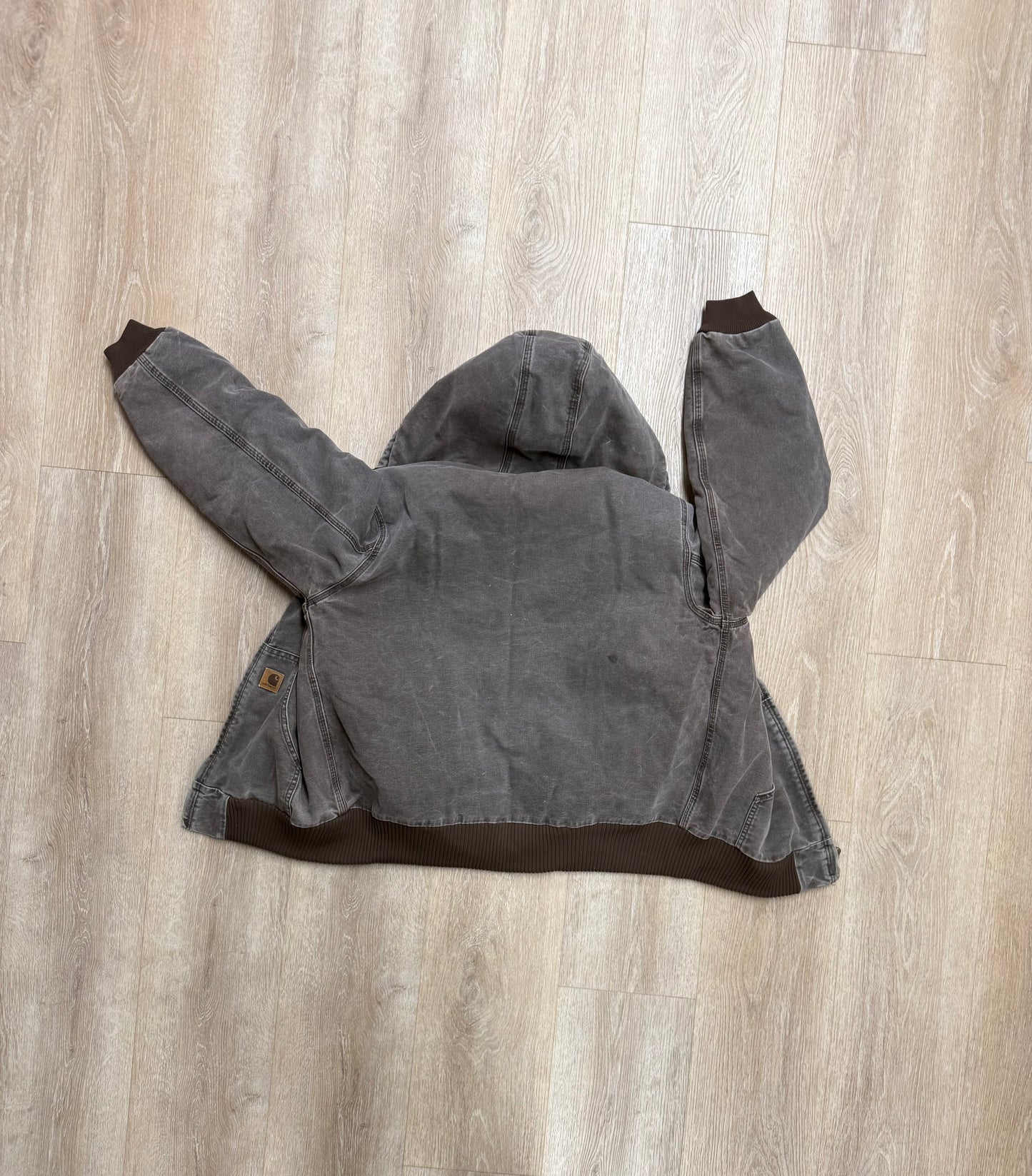 Faded Chestnut Brown Carhartt Active Jacket - Medium