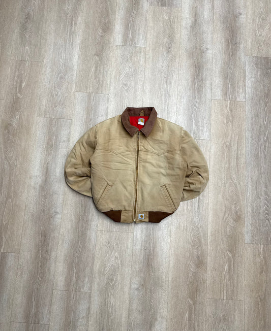 Faded Brown Carhartt Santa Fe Jacket - Fits M-L
