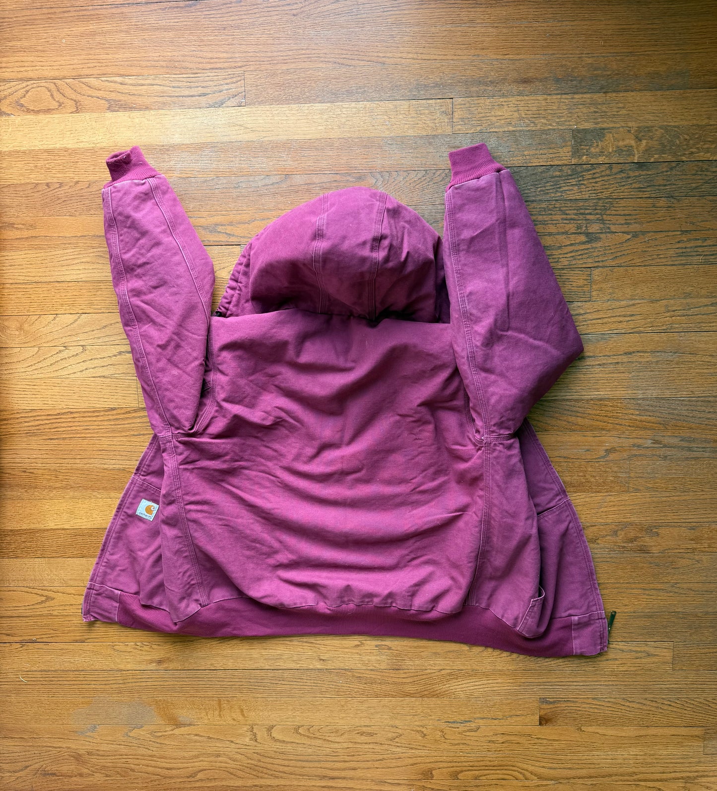 Faded Pink Carhartt Active Jacket - Medium
