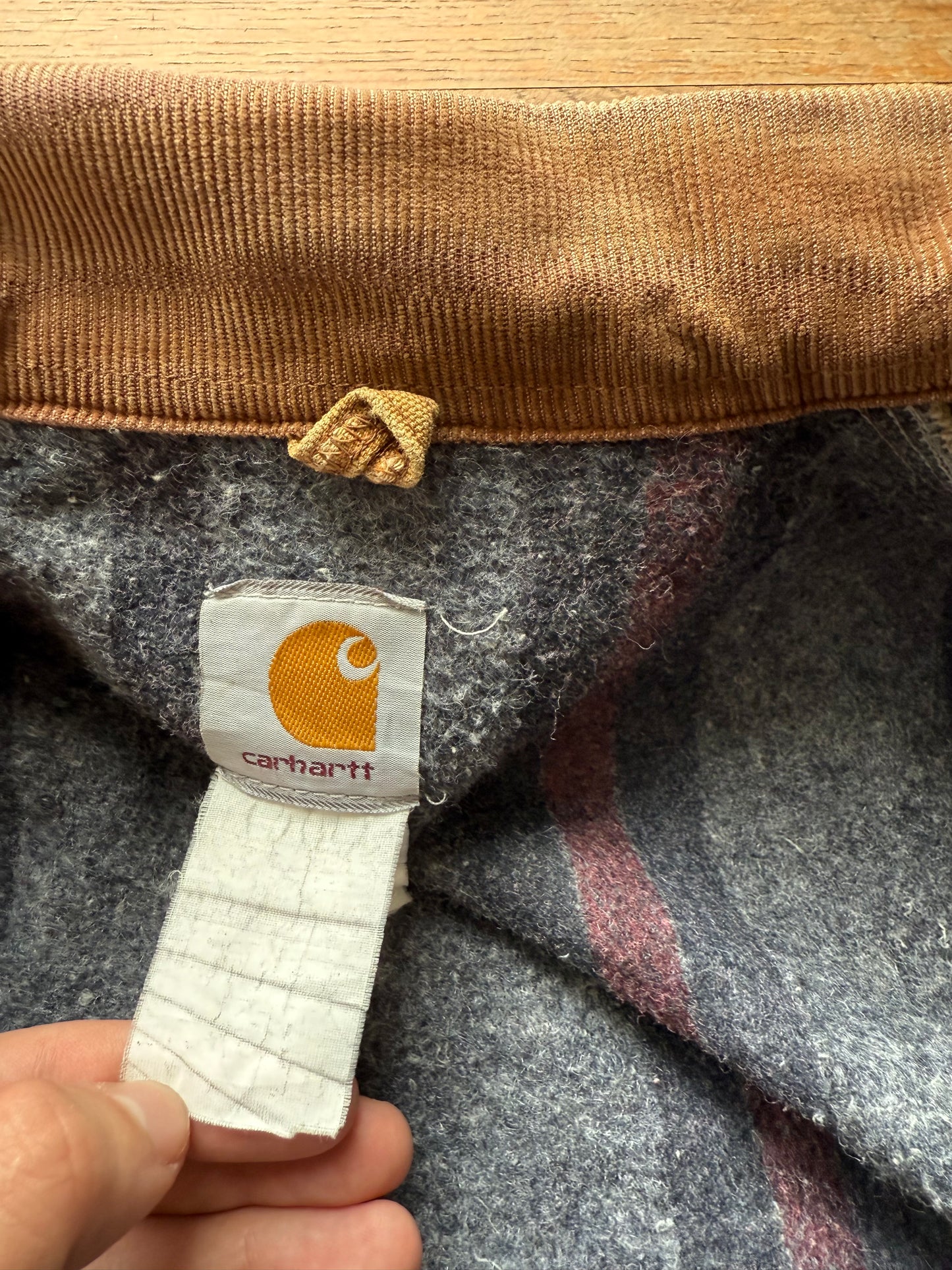 Faded Brown Carhartt Detroit Jacket - Boxy M-L