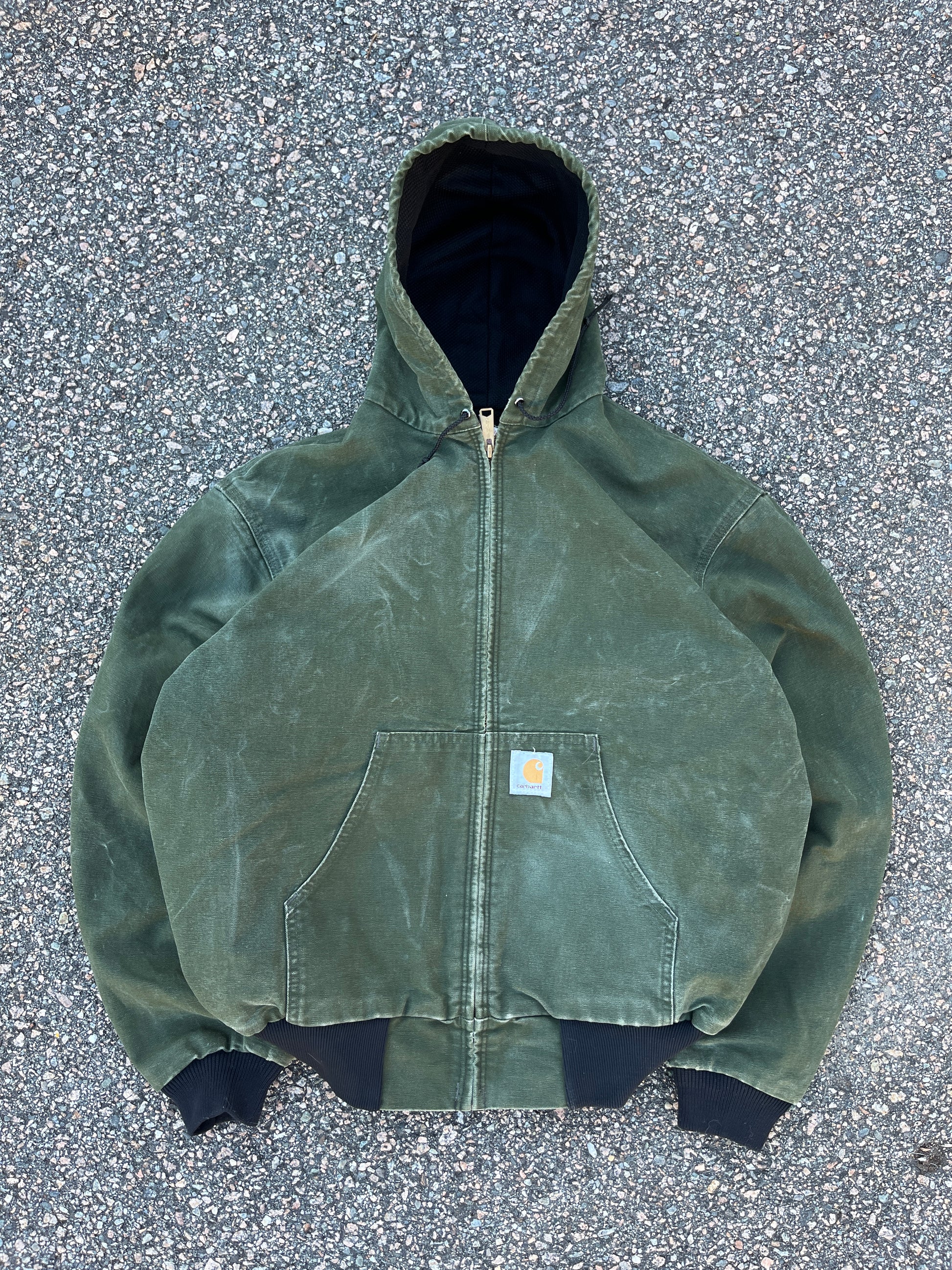 Faded Forest Green Carhartt Active Jacket XL – VTG By Mike