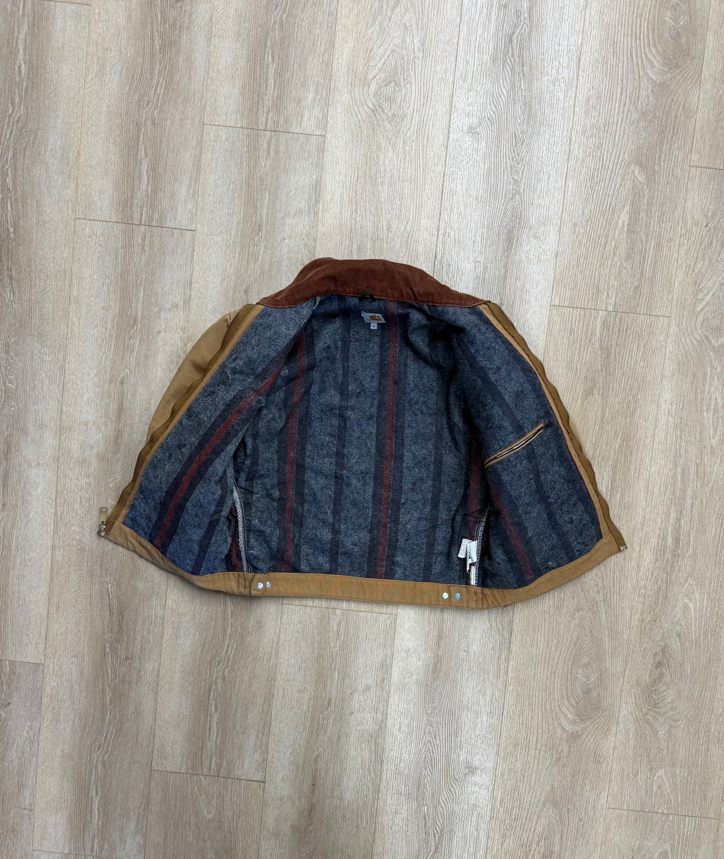 Faded Brown Carhartt Detroit Jacket - Medium