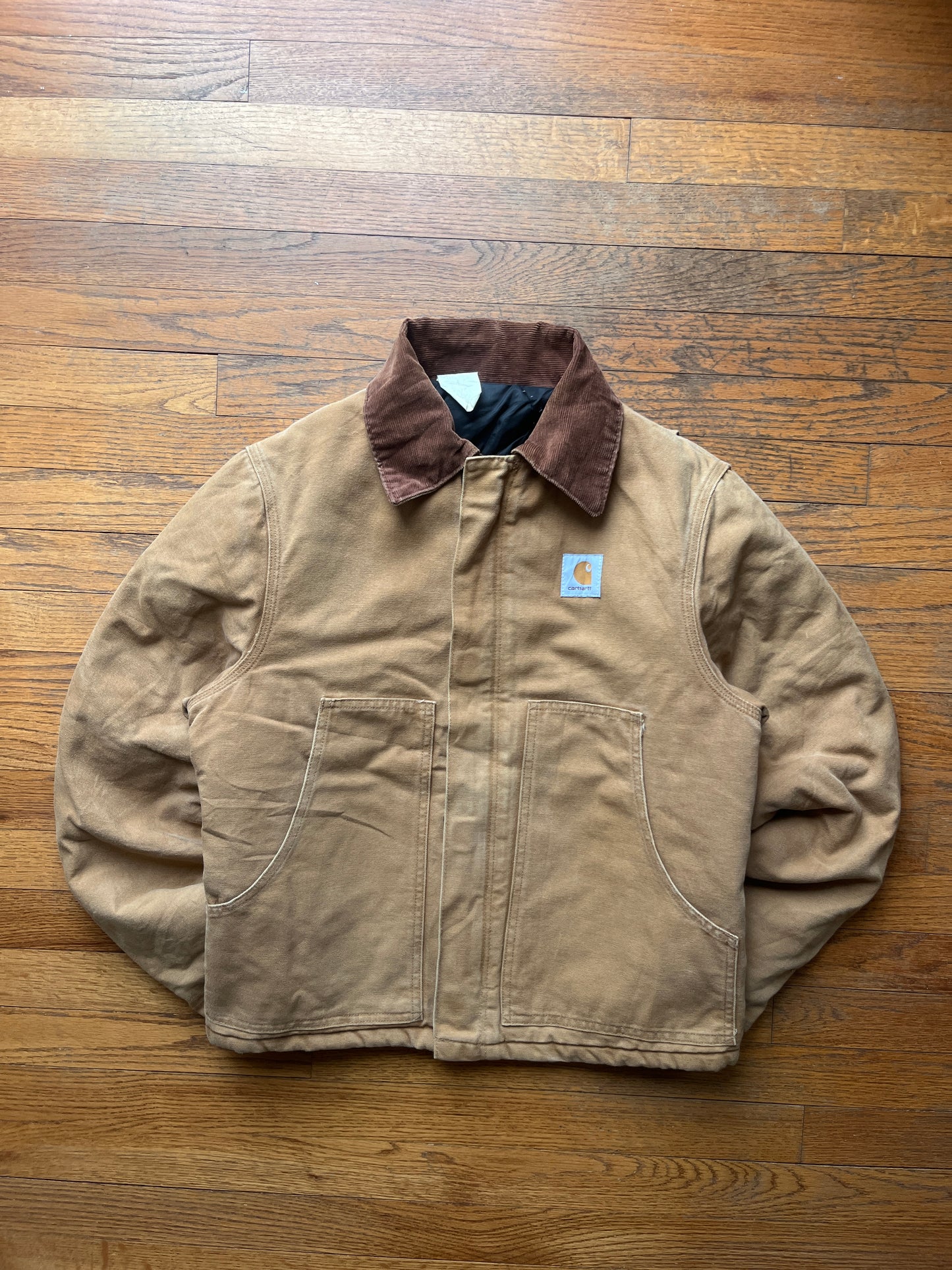 Faded Brown Carhartt Arctic Jacket - Small