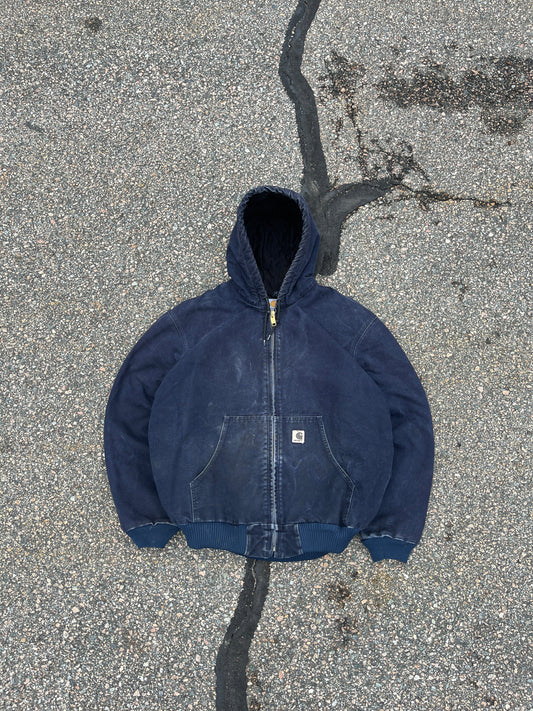 Faded Midnight Blue Carhartt Active Jacket - Large