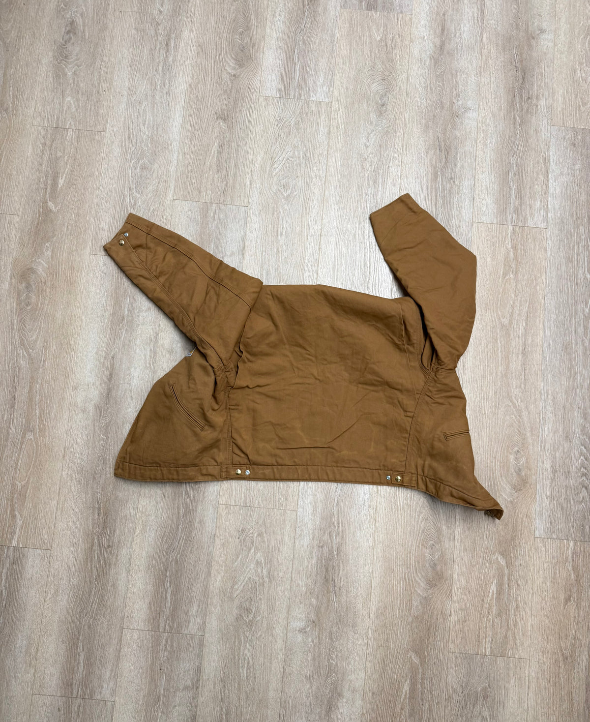Faded Brown Carhartt Detroit Jacket - Large