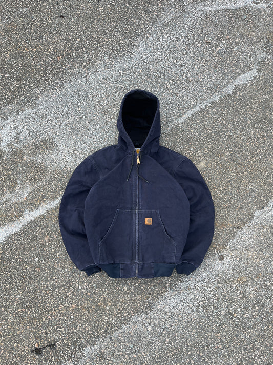 Faded Midnight Blue Carhartt Active Jacket - Small