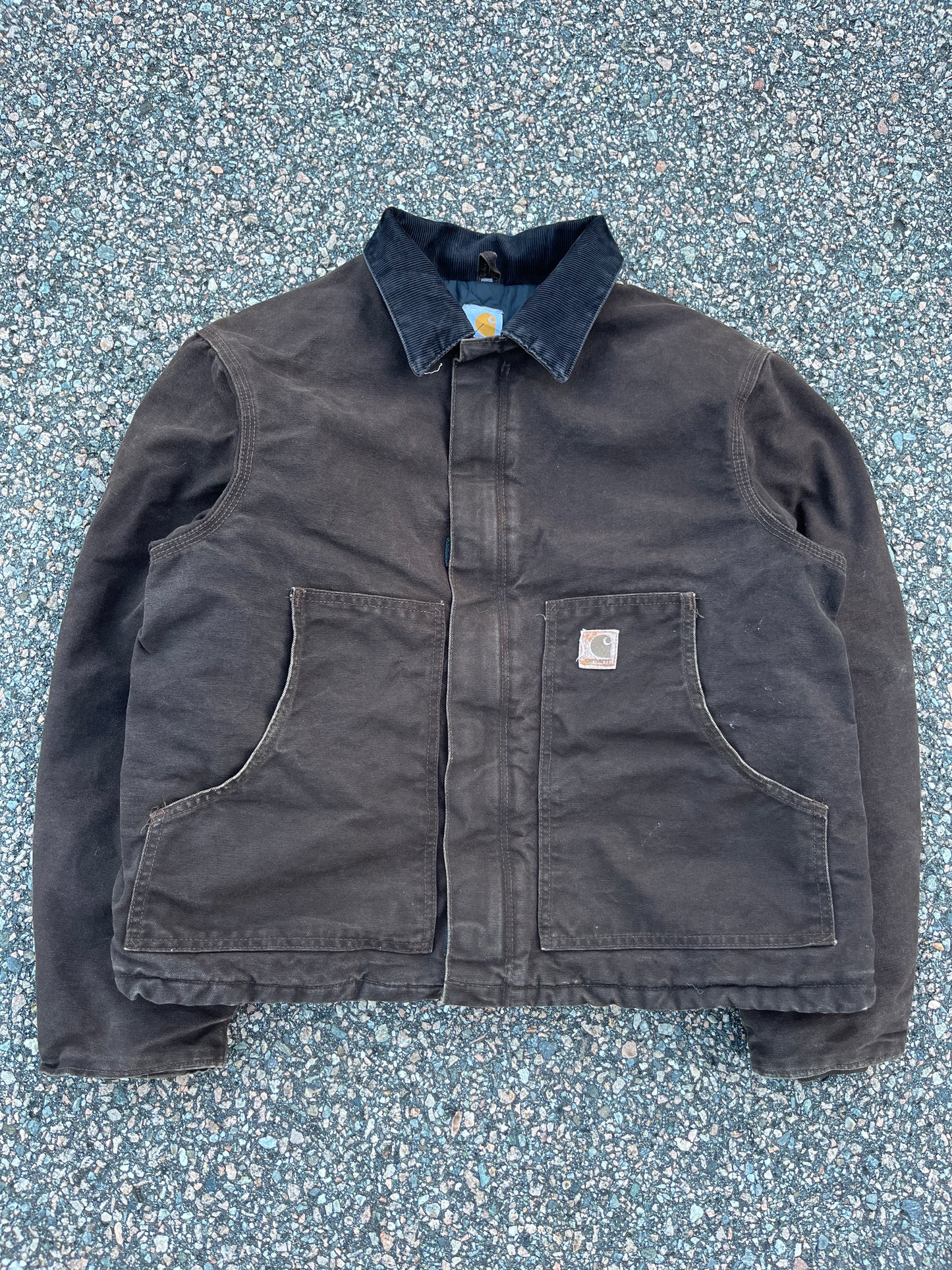 褪色棕色 Carhartt 北极夹克 - 中号