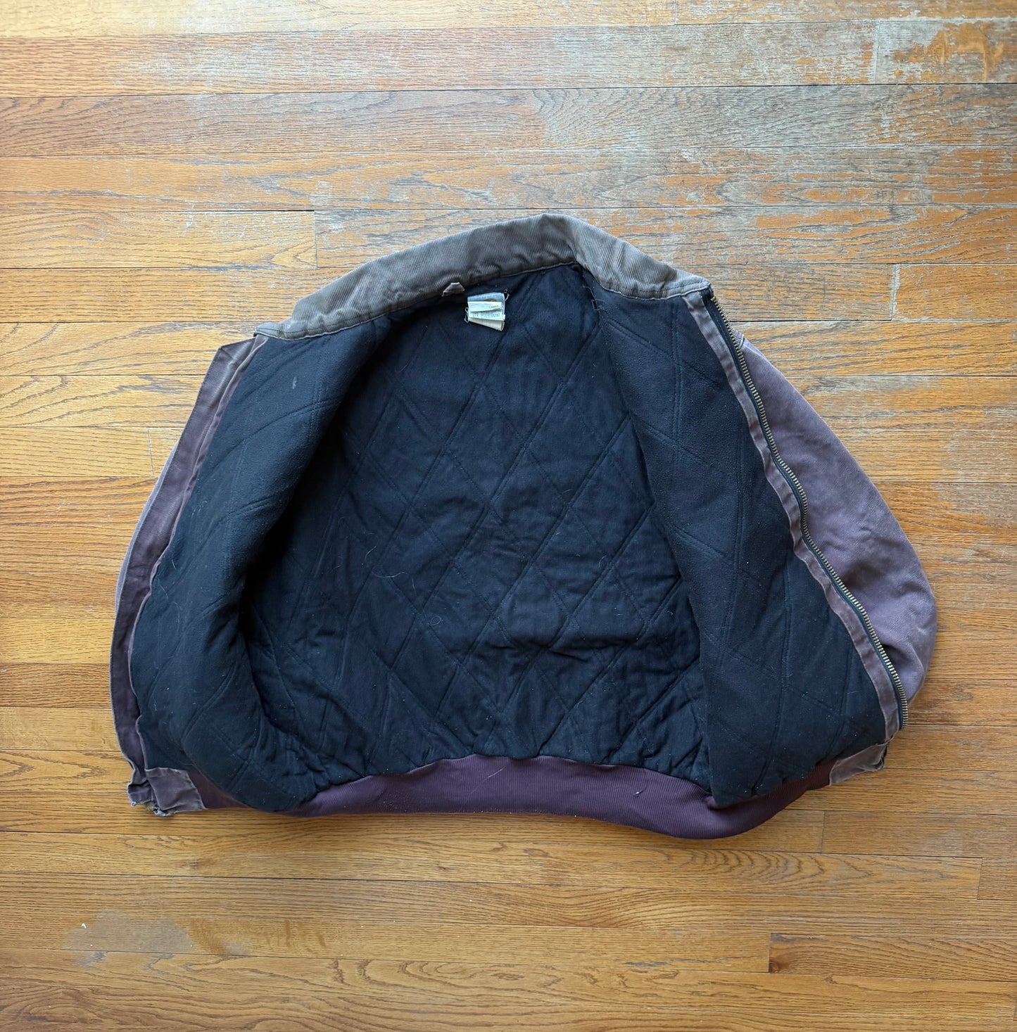 Faded Burgundy Carhartt Santa Fe Jacket - Large