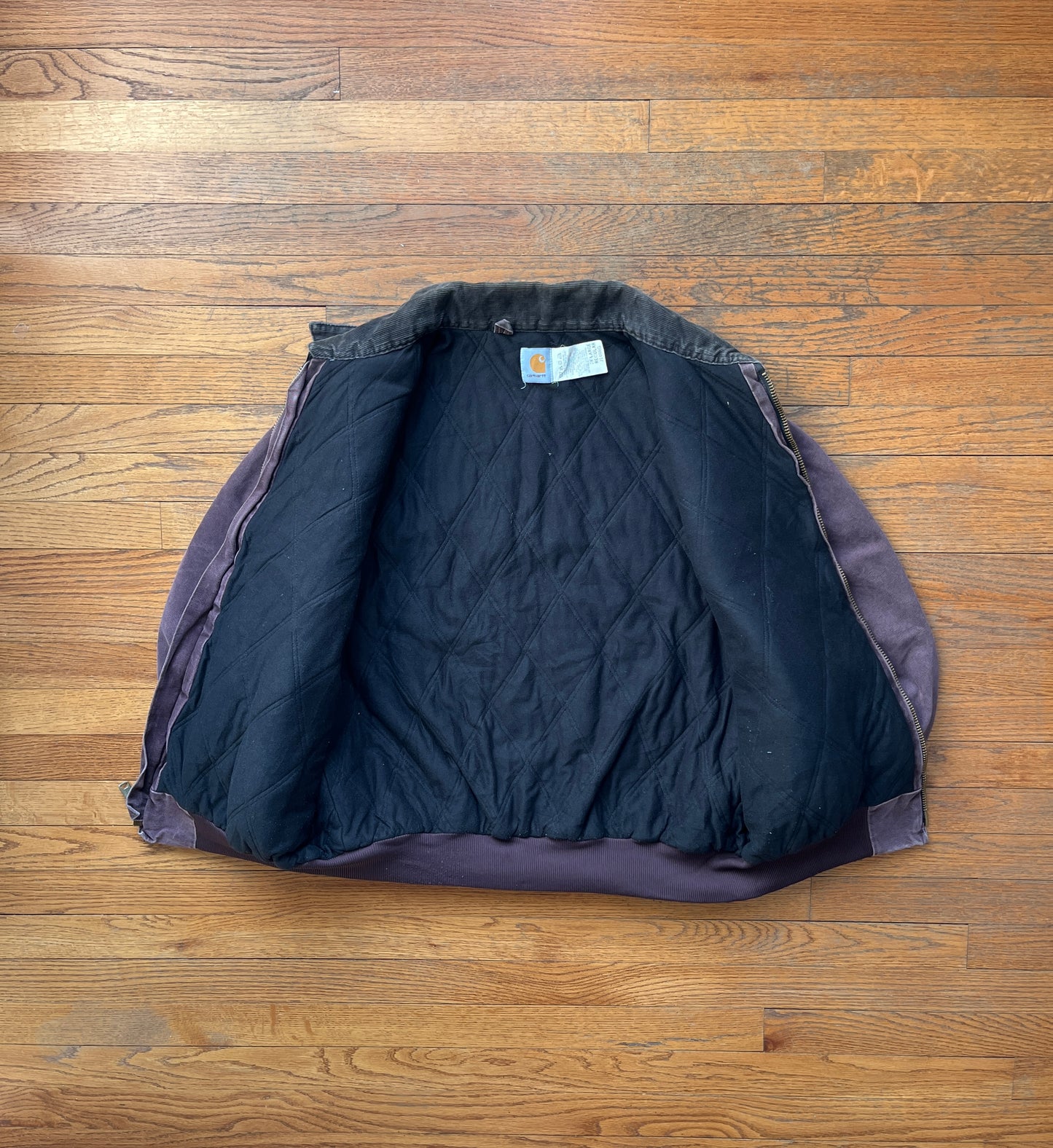 Faded Burgundy Carhartt Santa Fe Jacket - Boxy XL-2XL