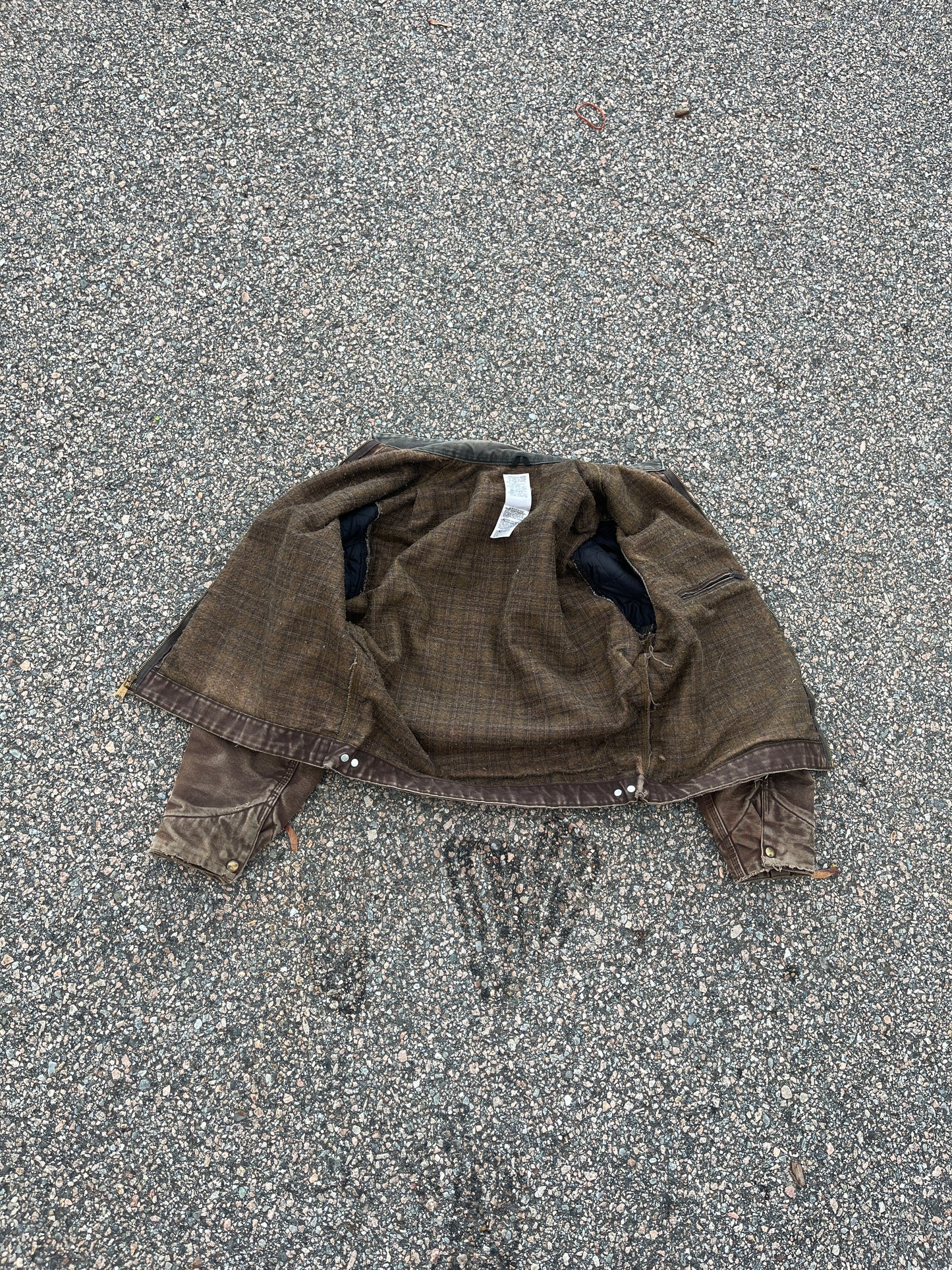 Faded Brown Carhartt Detroit Jacket - Medium