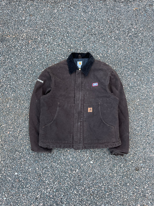 Faded Dark Brown Carhartt Arctic Jacket - L-XL